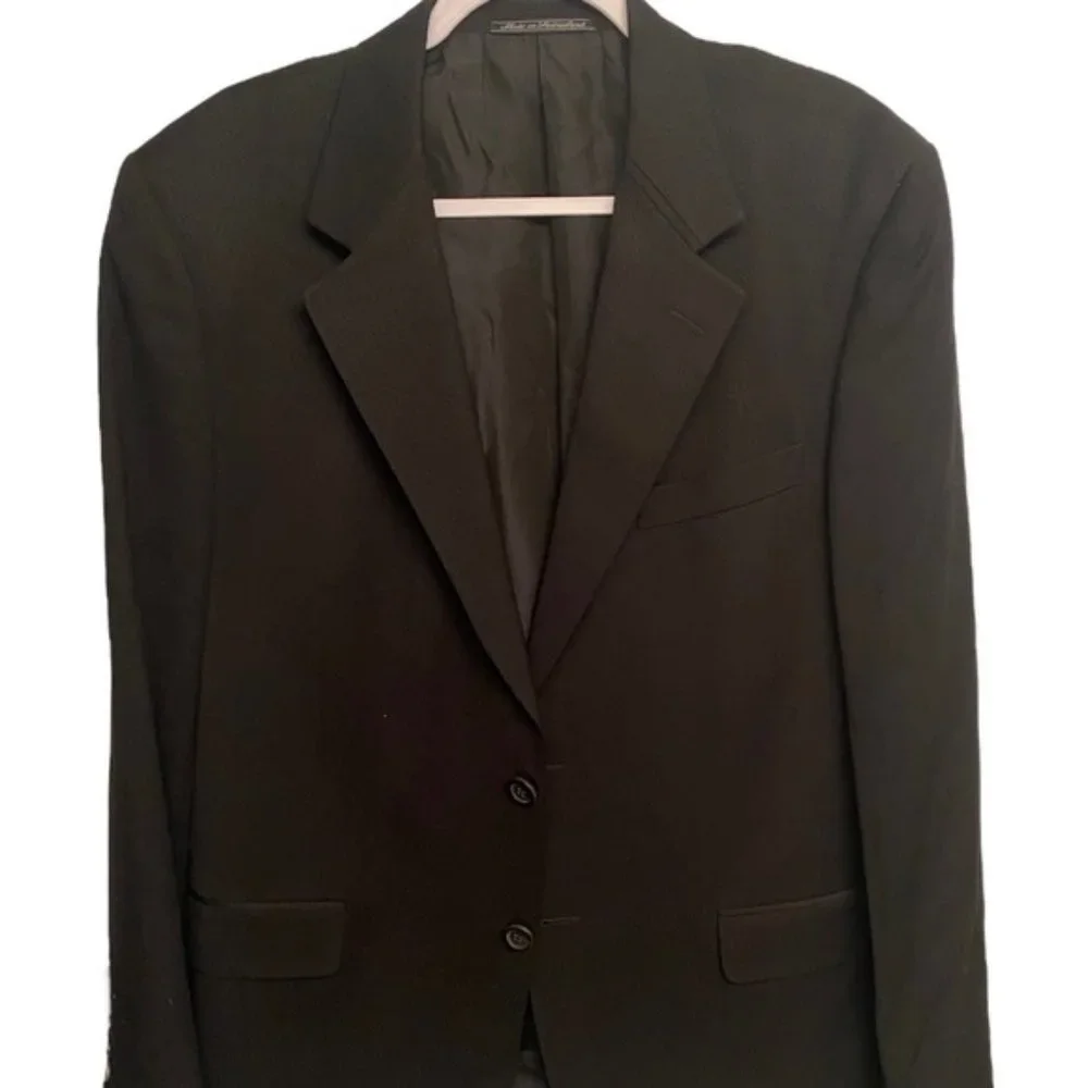 SOLD Vintage Gianni Versace Wool Two Button Blazer - Picture 1 of 11